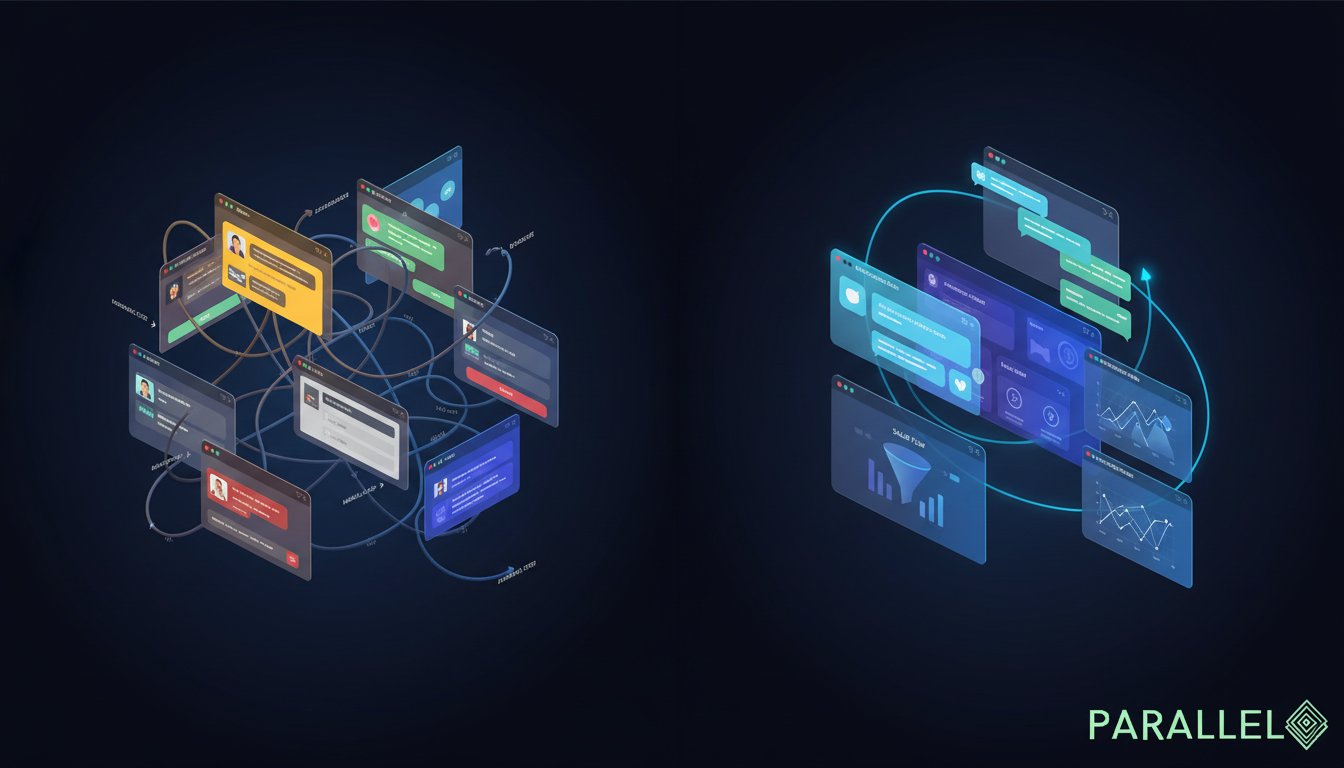 Quickchat AI vs Parallel AI: Which Platform Delivers Complete Business Automation Beyond Customer Service Chatbots for Agencies in 2025?