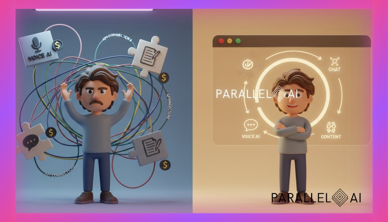 Bland AI vs Parallel AI: Why Voice-Only Platforms Cost Solopreneurs $23,760 Annually in Tool Fragmentation and Per-Minute Billing