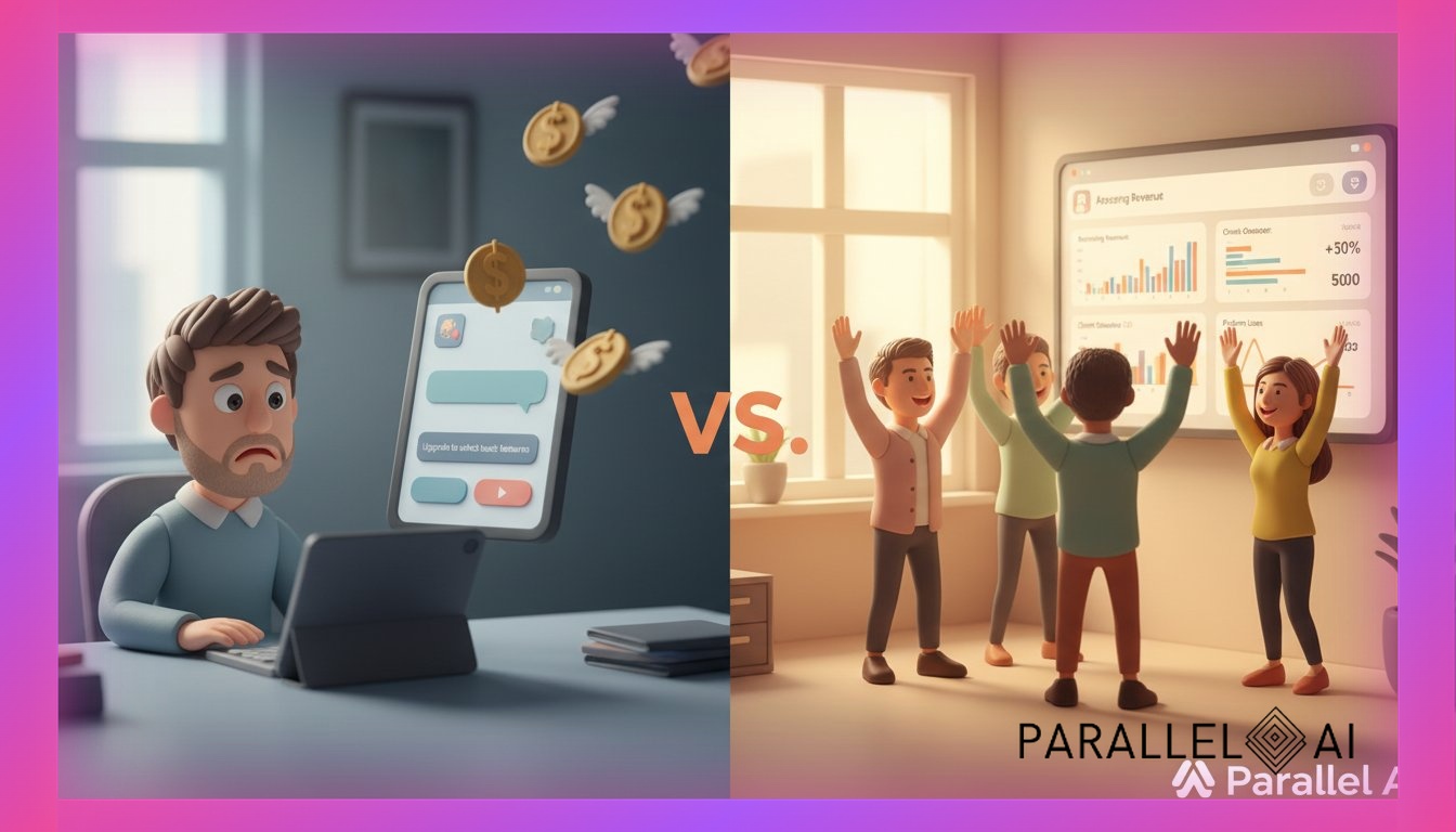 Voiceflow vs Parallel AI: Why Chatbot-Focused Platforms Cost Agencies $31,200+ Annually in Missing White-Label Revenue Opportunities