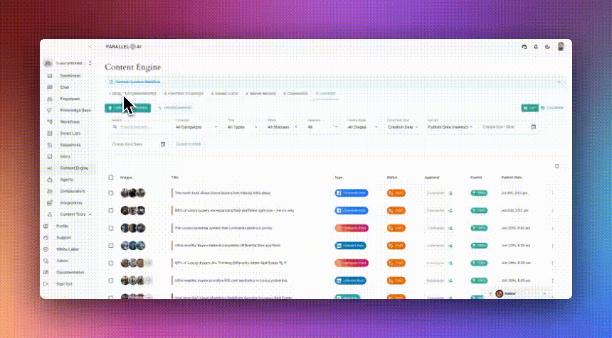 AI Content Engine for on brand content