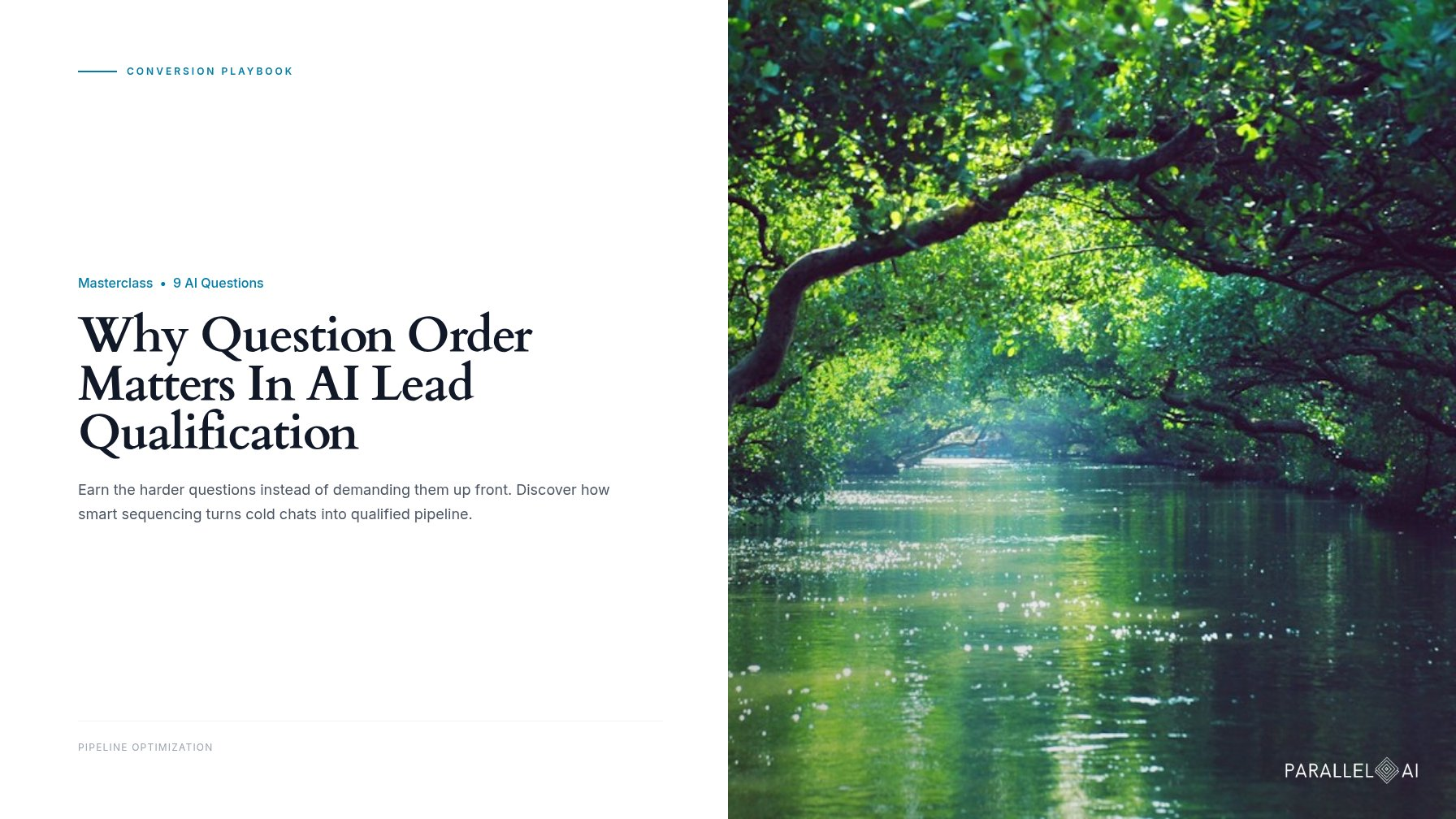 9 AI Lead Qualification Questions That Turn Chats Into Booked Calls