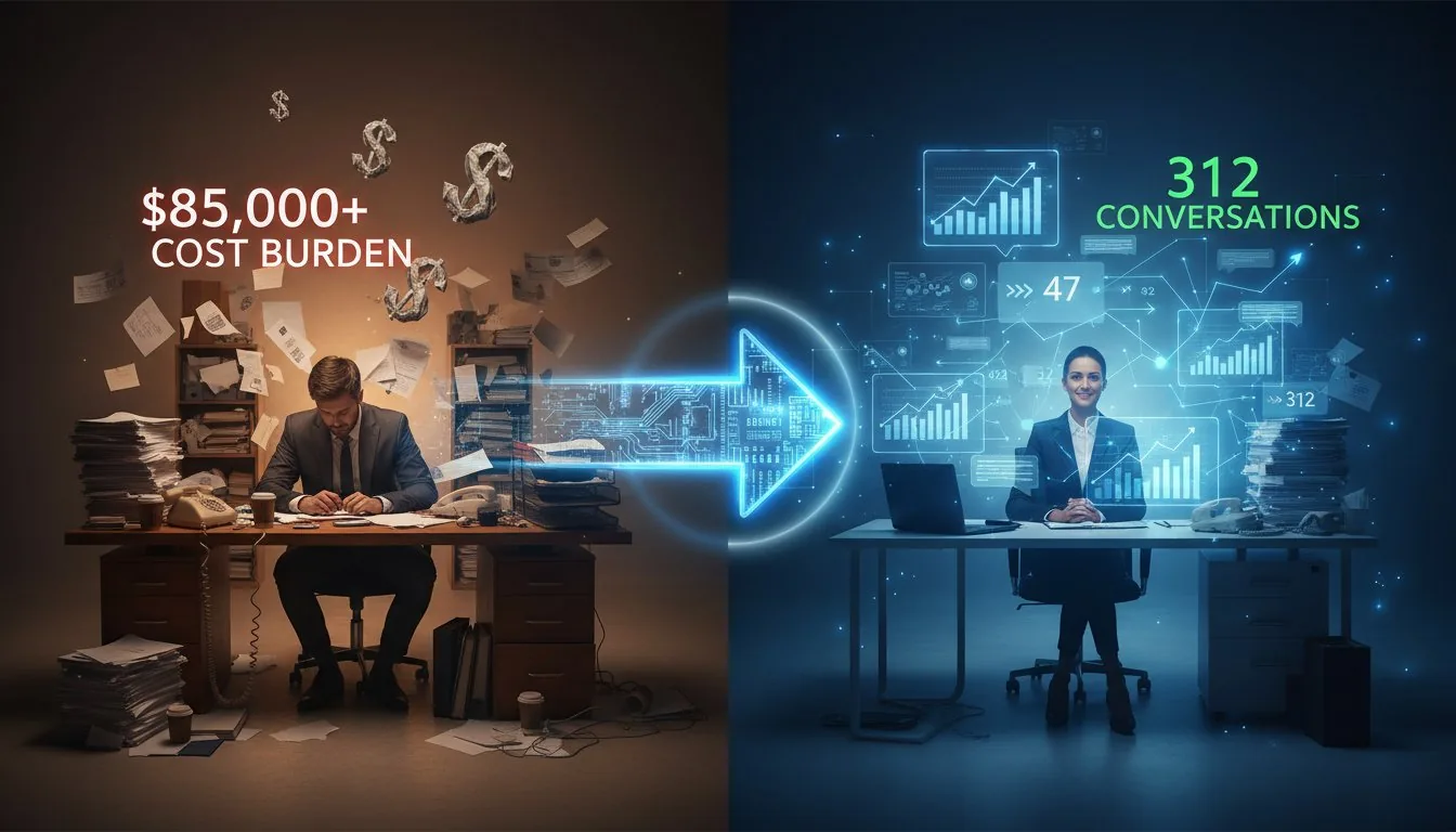 The AI SDR Revolution: How to Scale Your Sales Pipeline From 47 Qualified Leads to 312 Monthly Conversations Without Hiring a Single Sales Rep